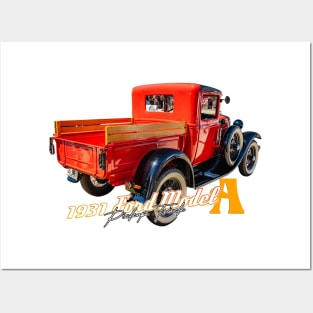 1931 Ford Model A Pickup Truck Posters and Art